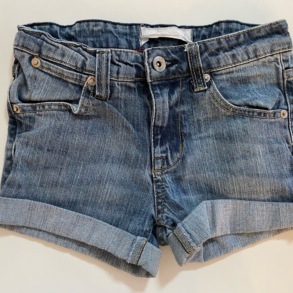 Paper Denim and Cloth Girls Denim Jean Shorts Size 8